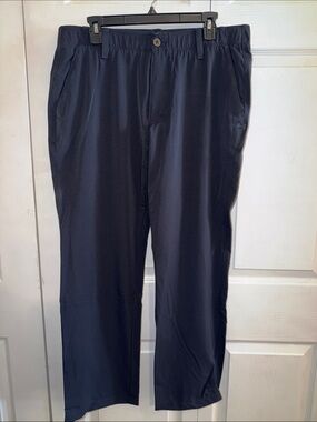 Under Armour Navy Straight Casual Pants